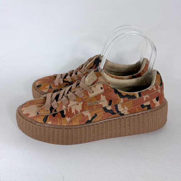 Fenty x Puma The Creepers Athletic Sneakers Women's 8 Brown Camouflage 362341-01 - Picture 5 of 10